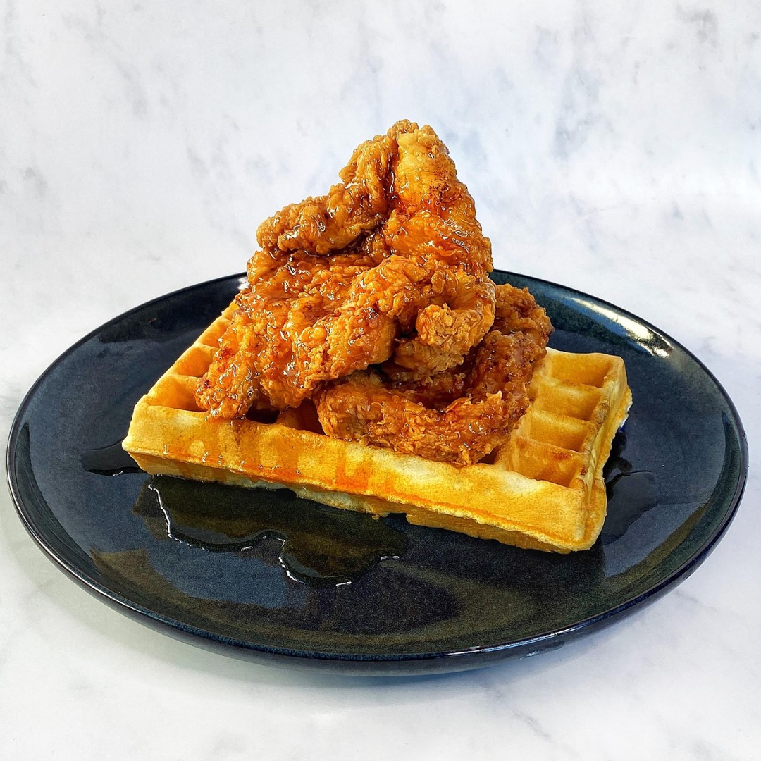 Chicken and Waffles... But Make it Vegan