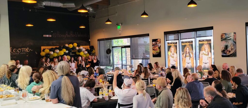 Private Dining & Private Events 4 Newbury Park Panthers Softball